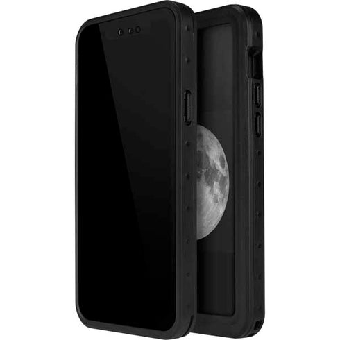Full Moon Space iPhone 15 Plus Waterproof Case